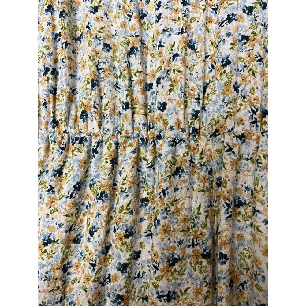 Torrid Midi Dress Womens 4X Floral Faux Wrap Short Sleeve Lined Flowy‎ - Picture 8 of 10